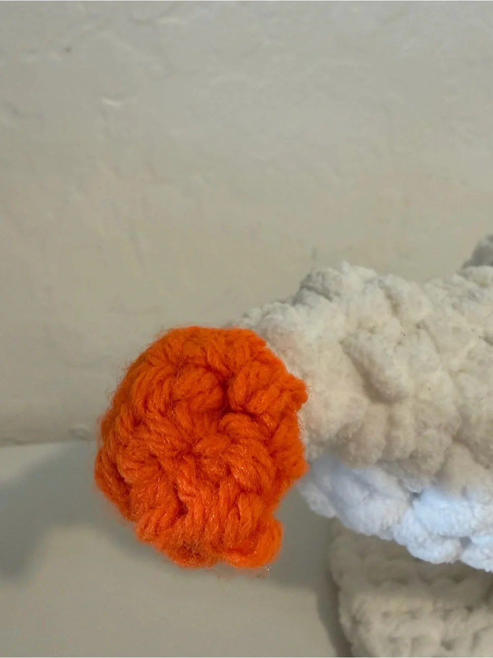 Hand-Crocheted Zero Plush – The Nightmare Before Christmas Ghost Dog – Handmade